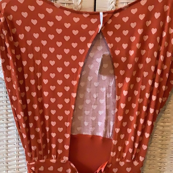 Gorgeous Free People Ginger Combo Dress ❤️❤️❤️ NWT - Picture 8 of 12